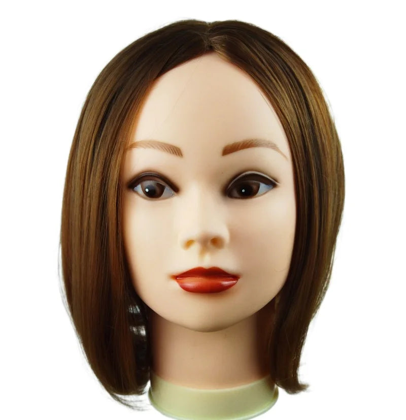 LW-22BR Manufacturer Wholesale Price Synthetic Hair Wigs Bobo Head Wig for Women Short Support None Lace Wigs Average Size