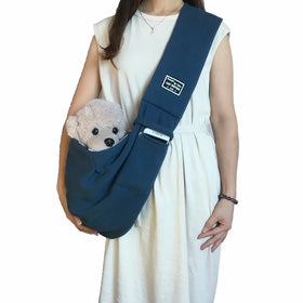 Breathable Travel Safe Sling Bag Carrier Pet Dog Sling Carrier Travel Outdoor Safe Sling Pet Bag Carrier for Dogs Cats
