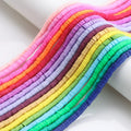 Low Price 6mm Flat round Polymer Clay Beads Healing Heishi Loose Bead DIY Jewelry Making Ceramic Clay & Porcelain Beads