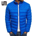 Liu Ming 2025 Hot Winter Casual Plus Size Jackets for Men Custom Logo Printed Stylish Standing Collar Warm Clothing
