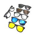 Fashionable UV400 Polarized Optical Glasses Factory Direct PC Material Optical Frames Colorful Clip-Ons Magnetically Attached