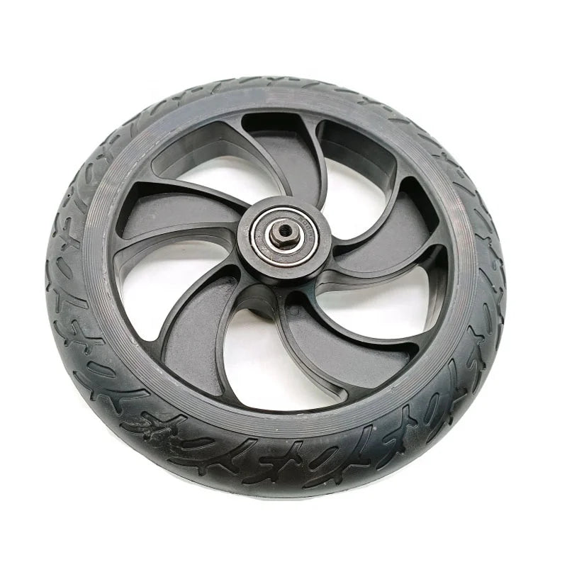 Electric 8 Inch Scooter Solid Rear Wheel Tire Wheel Hub for Kugoo S1 S2 S3 200X50 mm Scooter Replacement Rear Wheel