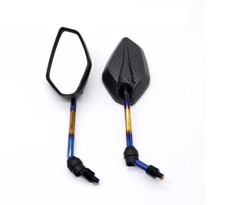 Multifunctional Rearview Mirror Motorcycle Rearview Side Back Mirror for Electric Bikes  Mirrors/