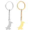 Manufacturer Enameled Pakistan Country Flag Keychain Stainless Steel 18K Gold Plated Enamel Pakistan Map Pendant Key Chain