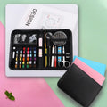 Quality Sewing Kit 12pcs Thread Accessories Box Pin Fabric Button for Home Travel Emergency Repairs Knitting DIY-for Beginners