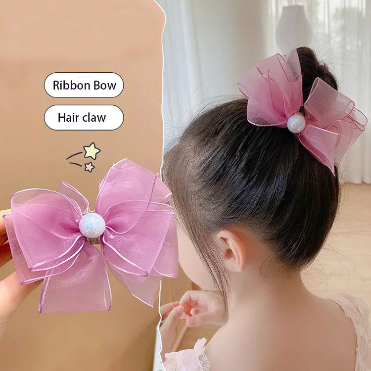 Large 10CM Shark Hair Claw Double Side Rose Flower Hair Clip Korean Senior Sense Hair Accessories for Women