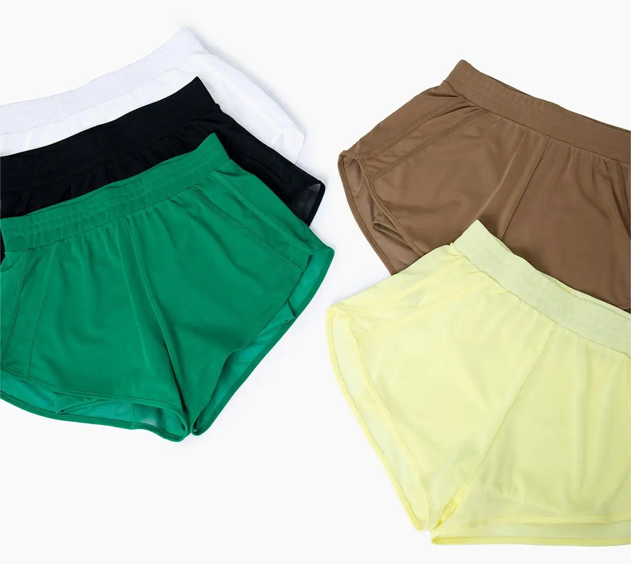 New Design Breathable Double Layers Summer Casual Tennis Shorts Fast Dry Women's Lounge Running Yoga Shorts