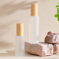 Wholesale 50ml100ml120ml Brown Dark Glass Spray Bottle Pressing Essence Lotion Bottle