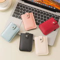 High Quality Ultra Slim PU Leather Wallet Men Purse Short Classic Brown Business  Wallet Credit Card Holder As Gift