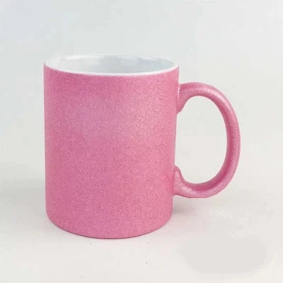 Heat Press Transfer Printing 11oz Sublimation Glitter Mug