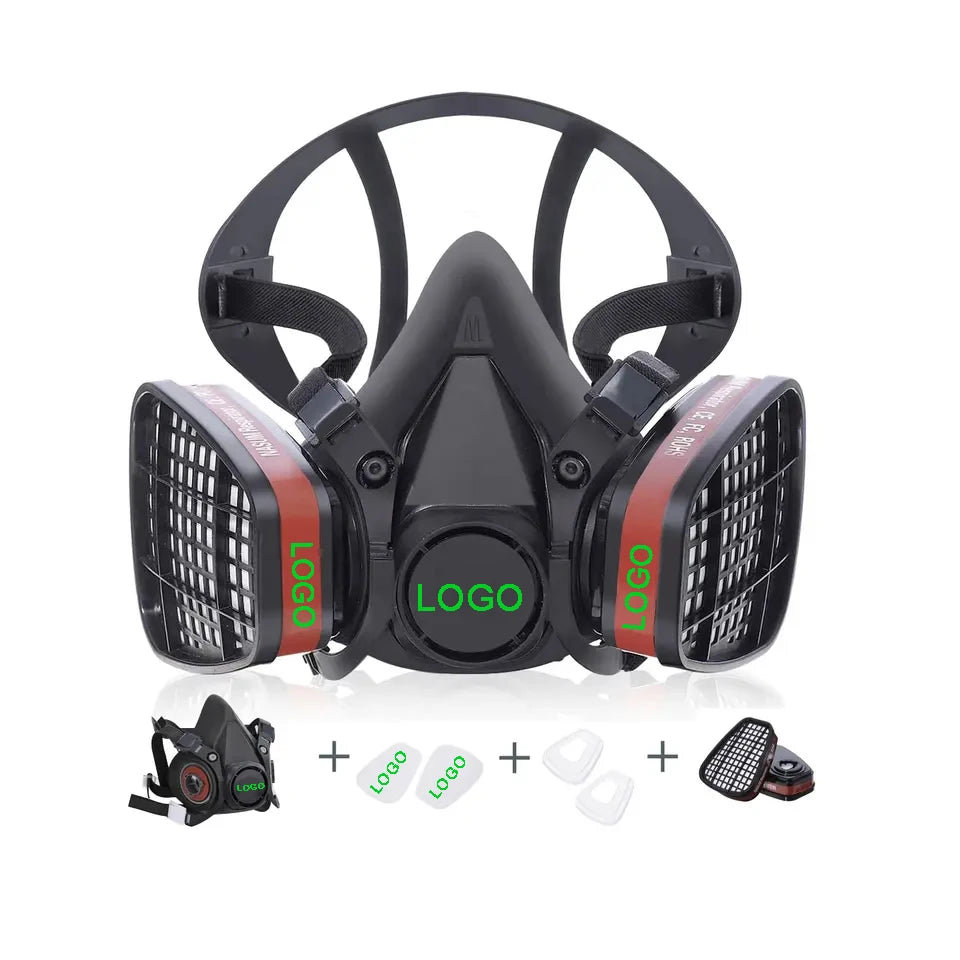 Exquisite Workmanship M301 NASUM Reusable Anti-Dust Silicone Rubber Half Face Gas Mask