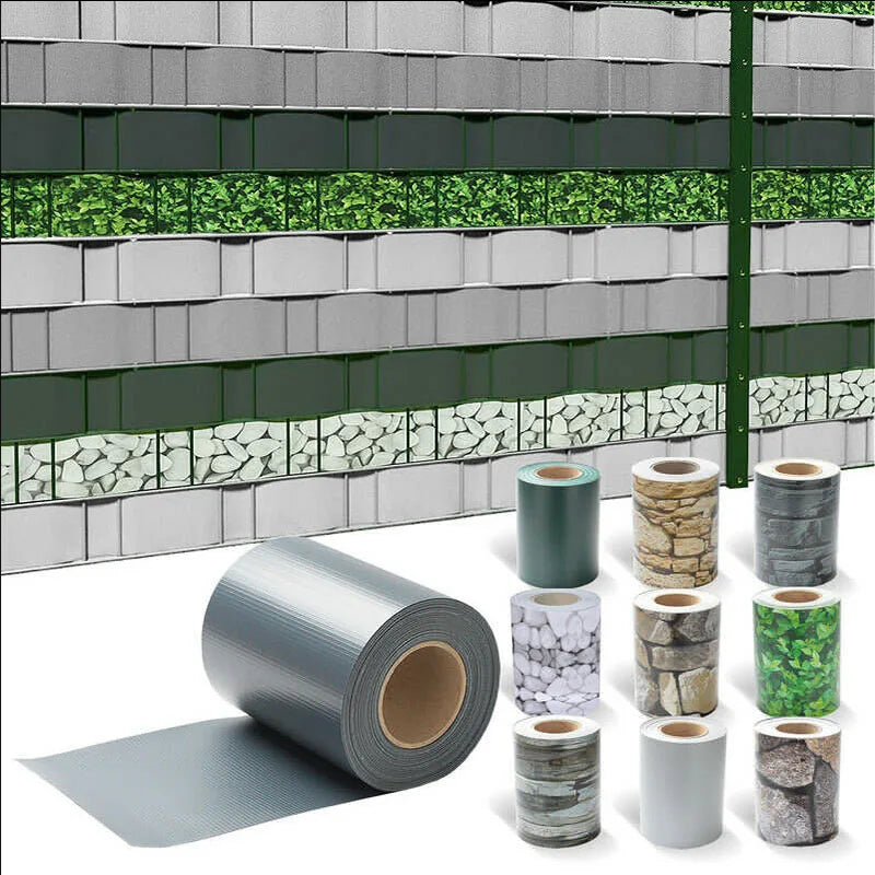 Tak 19 Cm X 35 CM Tarpaulin Material Privacy Fence Screen Zaunblende Pvc Sichtschutzstreifen