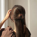 Hot Selling Acrylic Hair Claw Accessories Bird's Nest Hair Claw Hairpin Horsetail Fastener Scrunchie for Women