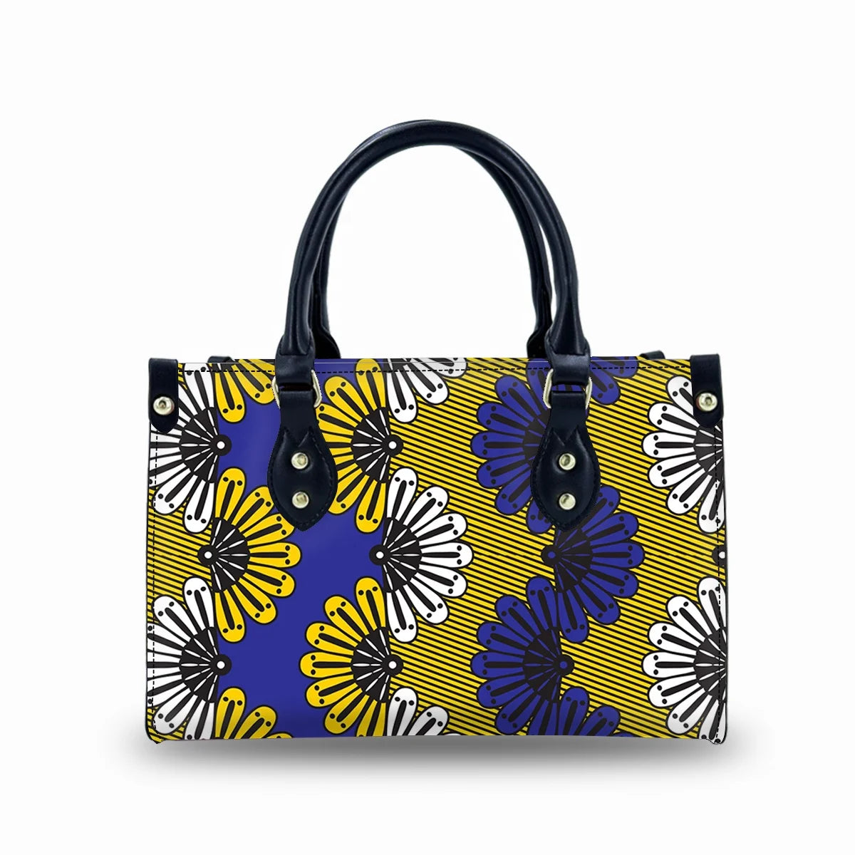 New Custom Pu Material Fashionable Leather Handbags Latest Design Girl Handbags Reusable Tote Shopping Bag Quick Shipment