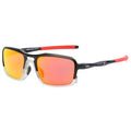 EUGENIA TR90 Cycling Mirror Lens Men UV400 Polarized Rubber Sport Sunglasses