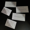Custom Perfume Fragrance Blotter Cards with Screen Printing Logo Perfect Binding Brochure
