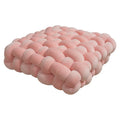 Instagram-style Woven Throw Pillows and Seat Cushions square Backrest Plush Seat Cushions.