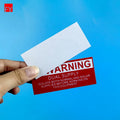 Waterproof Custom PVC Adhesive Stickers for Computer & Camera 3D/2D Self-Label A4 Size Consumer Electronics Use