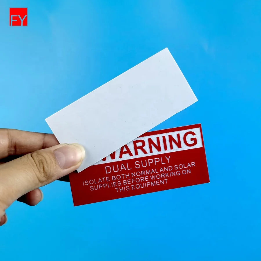 Waterproof Custom PVC Adhesive Stickers for Computer & Camera 3D/2D Self-Label A4 Size Consumer Electronics Use