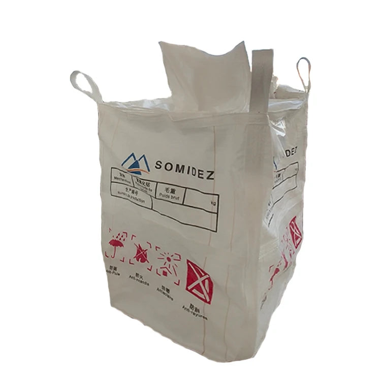 EGP pp sand bag polypropylene fibc bulk bag tons big jumbo cement bags 1000kg for sale