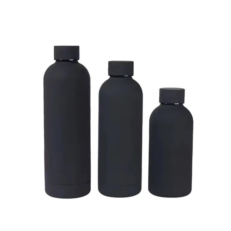 Double Wall Stainless Steel Thermal Cup Vacuum Insulated Water Bottle with Lid Customizable Logo for Hot Drinks Coffee Tea