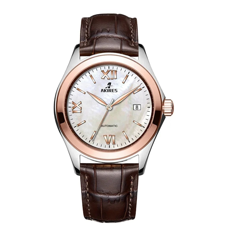 Sapphire Crystal Stainless Steel 5ATM Waterproof Automatic Movement Mechanical Watch For Men