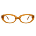 Europe and United States Retro Oval Small Frame Optical Glasses High-Definition Eye Protection Acetate for Men and Women