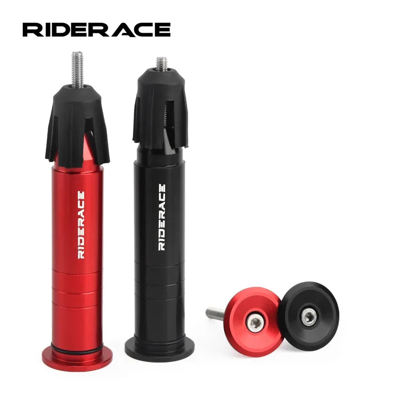 Riderace Tubeless Tyre Fast Repair Kit With Handlebar Plugs Hidden Tool MTB Bike Tire Punctur Sealant Rubber Stripe Drill Tool