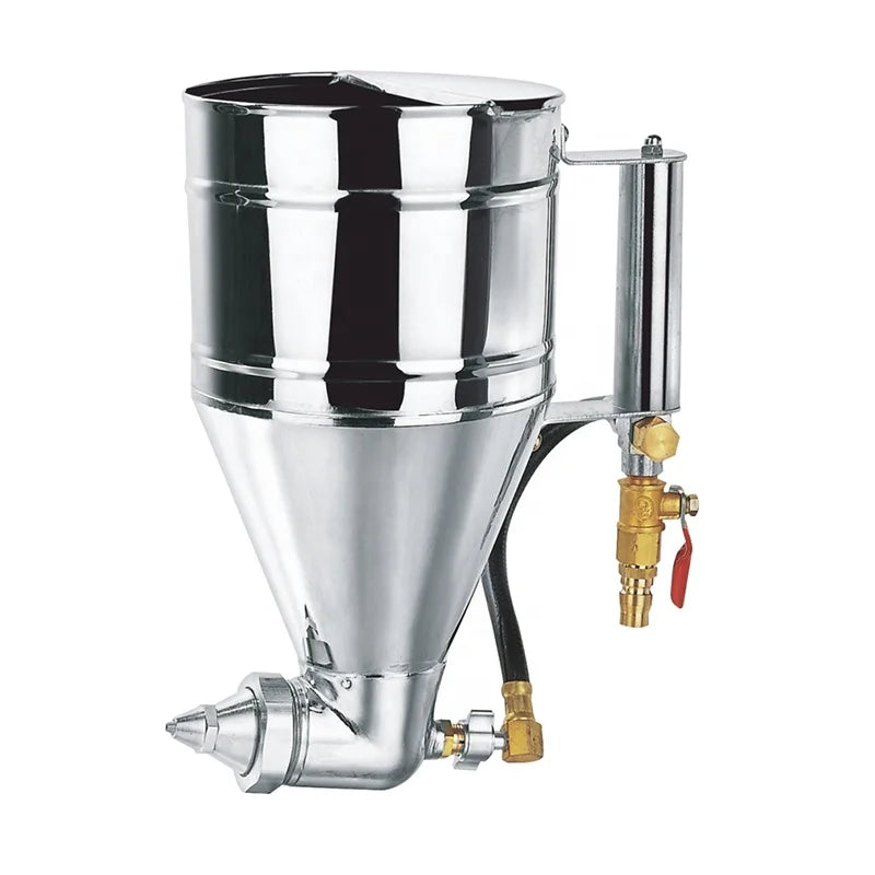 AIR GREEN HOPPER SPRAY GUN WITH 6000ML ALUMINUM POT