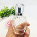 Wholesale 30ml 50 ml 100ml Empty Luxury Flat Square Spray Fragrance Perfume Bottle Refillable Perfume Glass Bottle