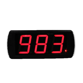 Portable 4-inch 3-Digit LED Display 999 Days Count up Countdown Timer Large Digital Indoor People Flow Bus' Students Counter