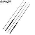 For 1.98m 2.13m 2.28m L/M/ML/MH 2-Section Ultra Light Carbon Spinning & Baitcasting Rod with Composite Handle for Sea Bass