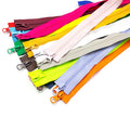 G&F Stock 5# Resin Zipper Clothing Color Accessories Double-end Two-way Separator Open-end Long Style Down Jacket Zipper