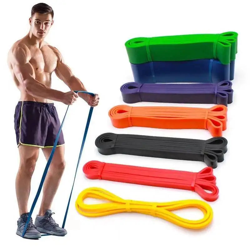 NQ SPORTS China Hot Latex Stretch Resistance Band Expander Elastic Bands for Sport Home Workout Pilates Gym Equipment Pull up Assistance