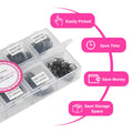 Promade Pre-Made Fans Lashes 10D 12D 14D 16D 20D 600 Fans with 0.05 Pointy Base Cashmere Lash Extensions