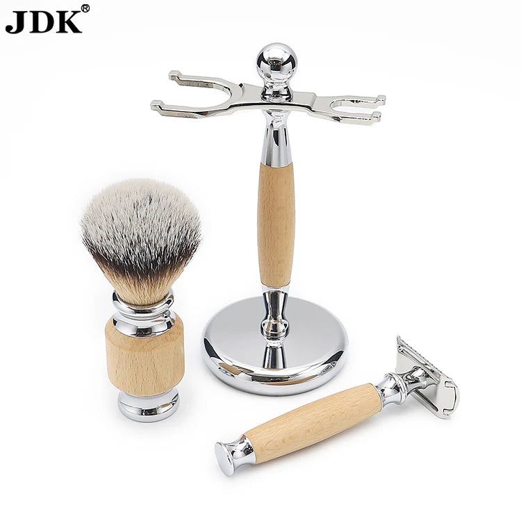 New Shaving Brush and Bowl Safety Razor Kit Barber Shaving Brush Kit for Men Shaving Razor and Brush Set