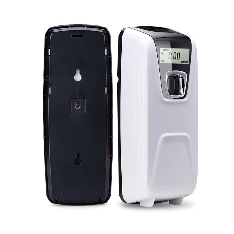 Eco-Friendly Cordless LCD Perfume Dispenser Hang-On Wall Design