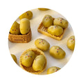 100Pcs Doll House Miniature Resin  Potato Simulation Vegetables Model for Mini Decoration Fairy Garden Miniatures Accessories