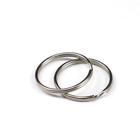 OEM Custom Stainless Steel Round Split Ring Key Ring With Competitive Price