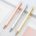 Rose Gold Pen Factory Feature Custom logo Ball Point Metal Promotional Stylus Ball Pen for Gift Writing