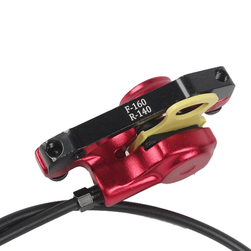 Zoom HB-875 MTB Bicycle Disc Brake Set Front Rear Bike Parts with Aluminum Brake Hydraulic Oil Brake Kit for Convenient Riding