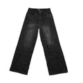 DENIMGUYS Y2k Jeans Pants Men Streetwear Casual Trouser Custom Logo Men's Vintage Washed Loose Baggy Multiple Seams Denim Jeans