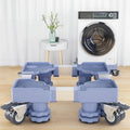 Factory Wholesale Wash Dryer Bracket Fridge Washing Base Movable Adjustable Refrigerator Storage Machine Stand With Wheels