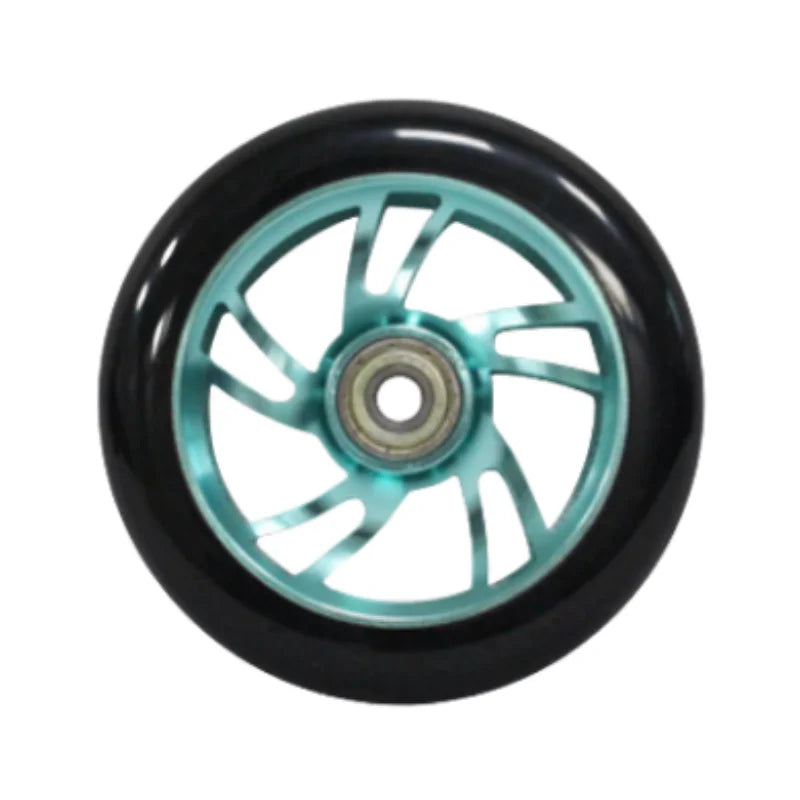Aluminum Skateboard Parts PU 100mm 110mm 125mm Casting Scooter Wheels for Stunt Scooter 4 Wheel Inline Skates Electric Scooters