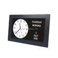 Shenzhen Factory Custom Talking Clock / Speaking Clock 7 8 10 12 13 14 15 Inch Visually Impaired Elderly Dementia Digital Clock