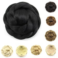 Good Quality 6colors Synthetic Ladies Hair Bun With Clips Donut Chignon Dome Hair Pieces
