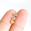 Minimalist Red Heart Earrings Women Fine Jewelry Trendy 14k Gold Wholesale Stainless Steel Cute Earrings Studs