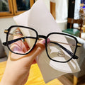 2025 Fashion Anti-blue Light Blocking Glasses Frame Version Trend TR90 Optical Glasses Square Eyeglasses Frames Wholesale