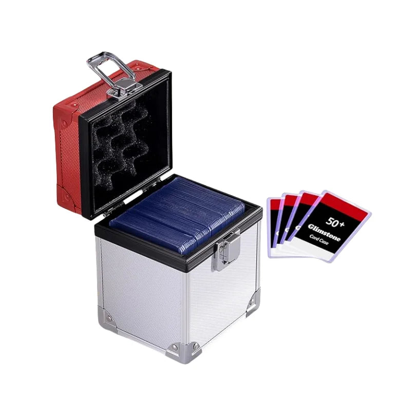 Customizable Aluminum Storage Box with Combination Design for for Trading Sports Cards Mini Size OEM & ODM Supported