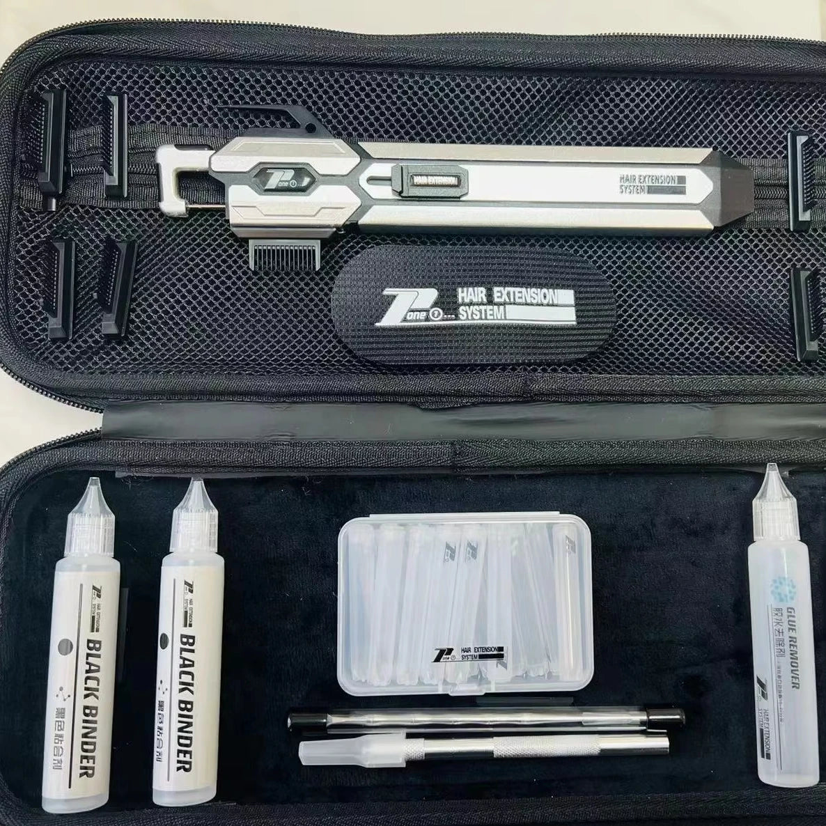 Simpler Version New Tech Comb Line Machine for Human Hair Extension Kit No-trace Hair Extensions Tool
